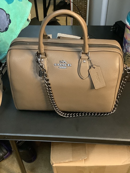 Coach Handbags - Coach Large Rowan Sandstone Bundle